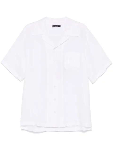 Dolce & Gabbana logo-embroidered shirt  