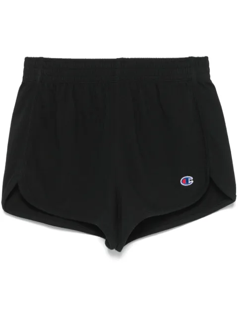 Champion logo-patch cotton shorts 