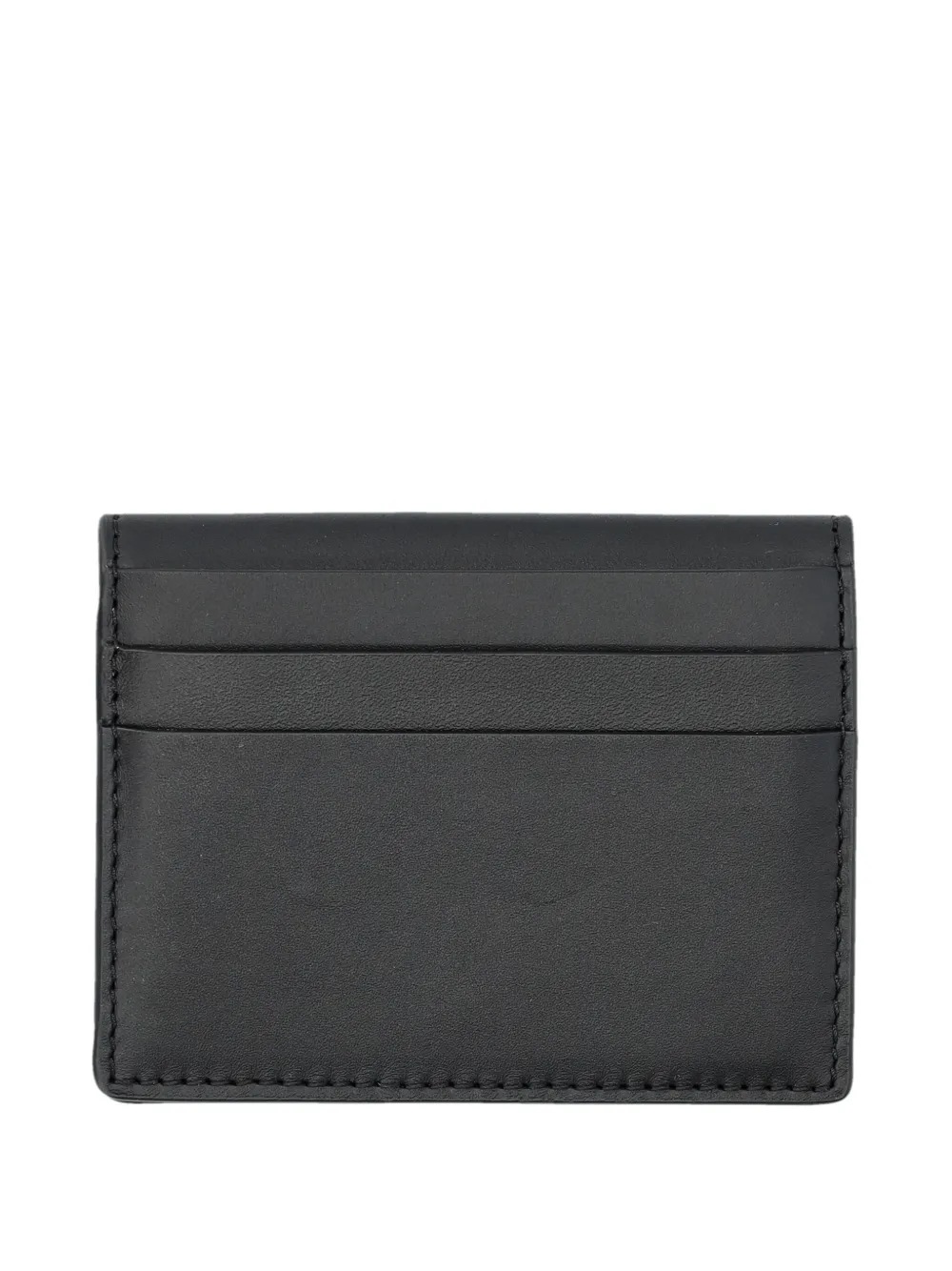 Y-3 logo-print cardholder - Zwart