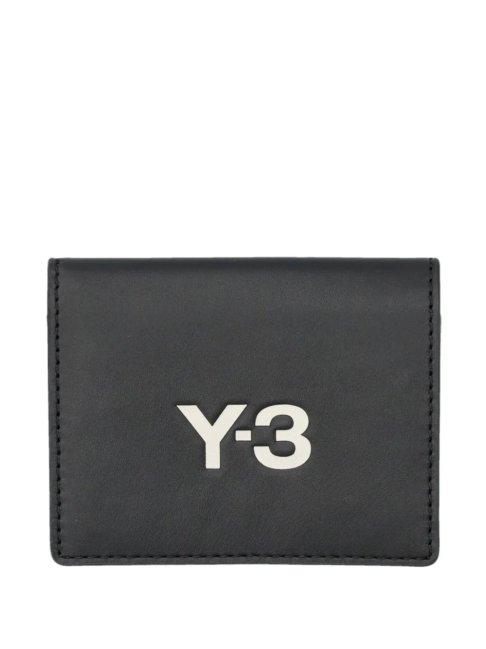 logo-print cardholder