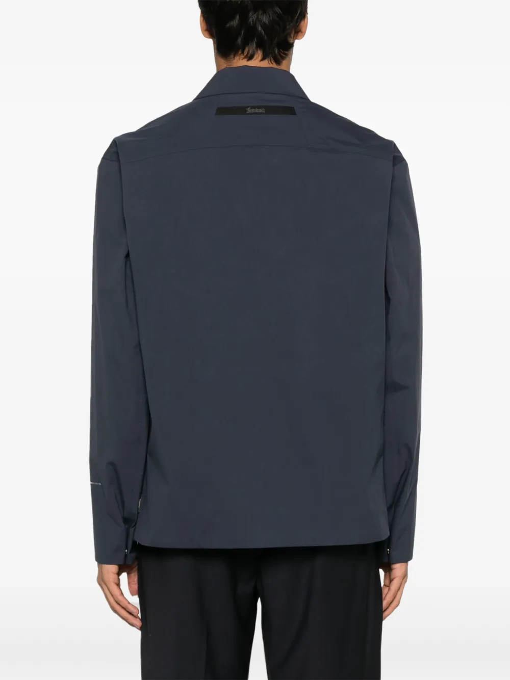 Herno Laminar jack Blauw