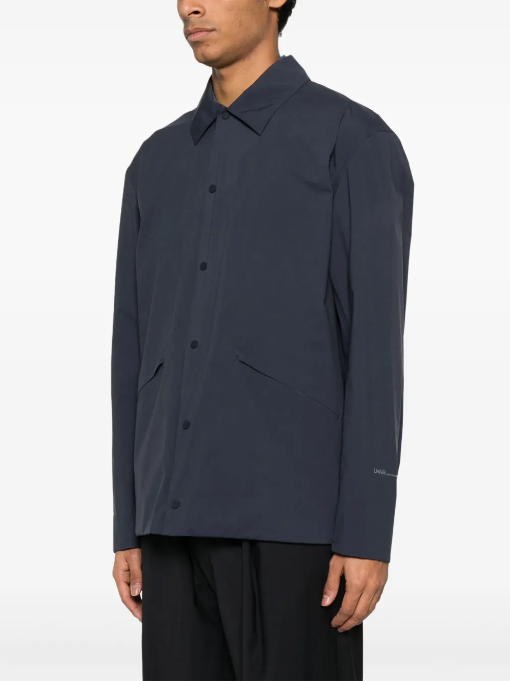 Herno Laminar jack Blauw