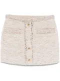 ISABEL MARANT Gleny mini skirt - Neutrals