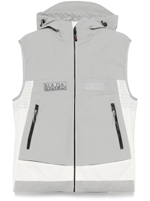 Napapijri gilet Clay - Gris - Napapijri - Modalova