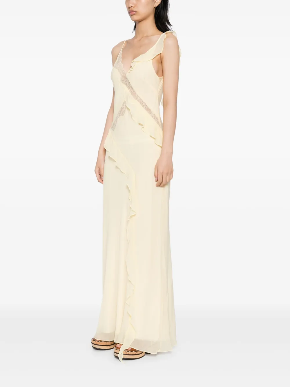 BEC + BRIDGE Knox maxi-jurk Geel