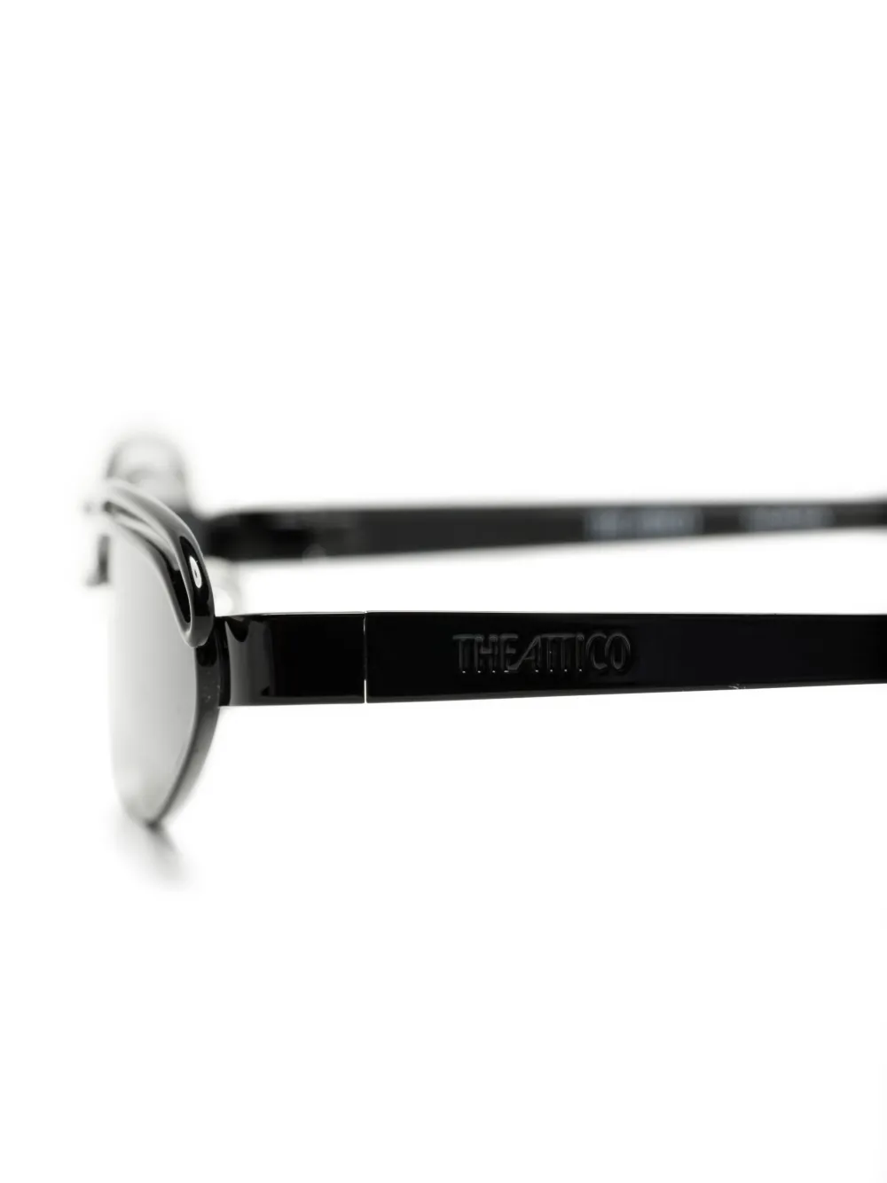 Linda Farrow Norma zonnebril met cat-eye montuur Zwart