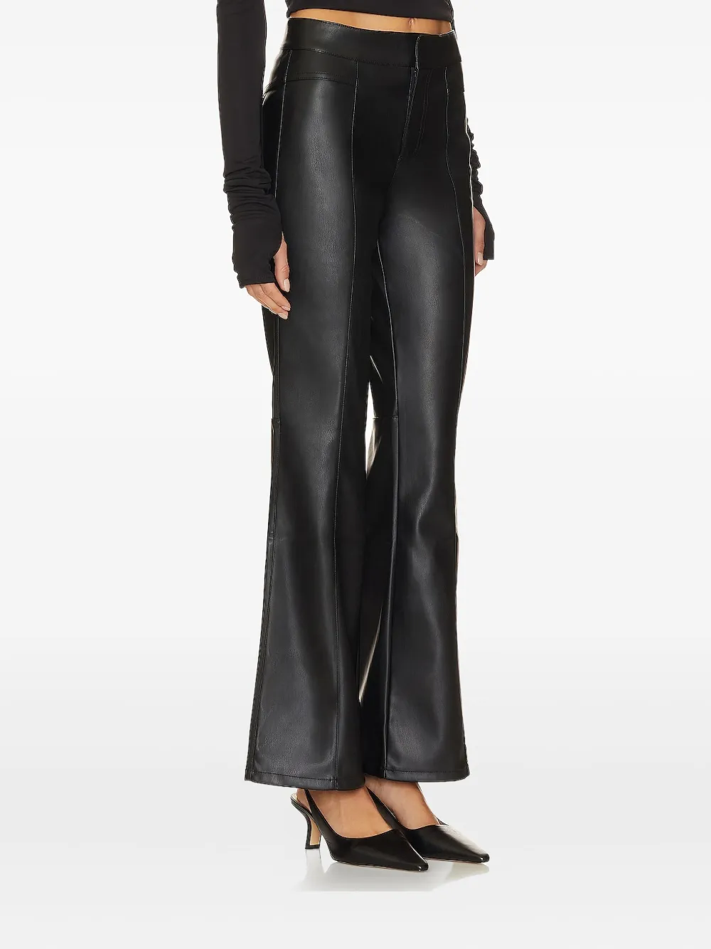 Free People Flared broek Zwart