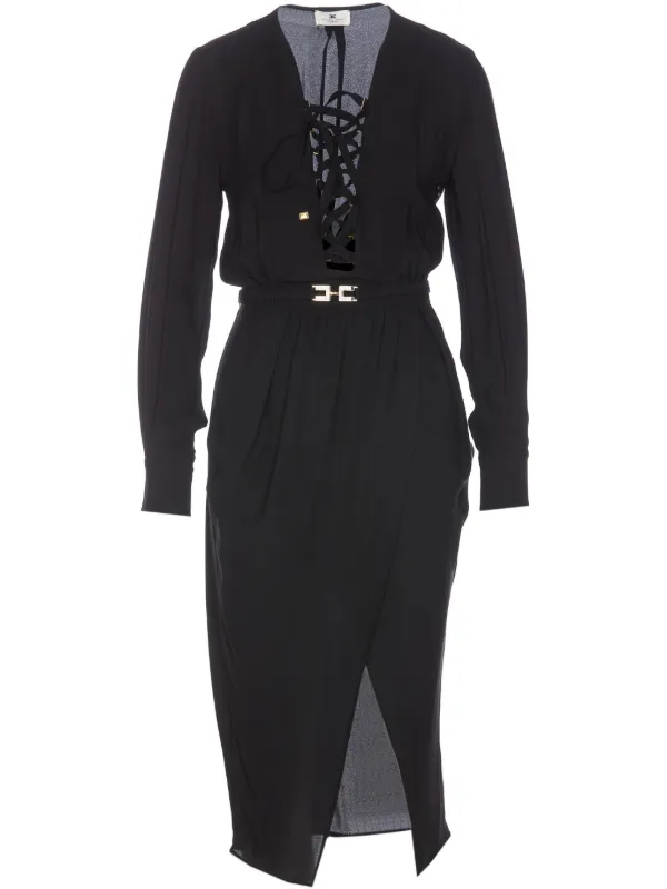knee length dresses for ladies Elisabetta Franchi Mini Dress – Bluefly main image 0