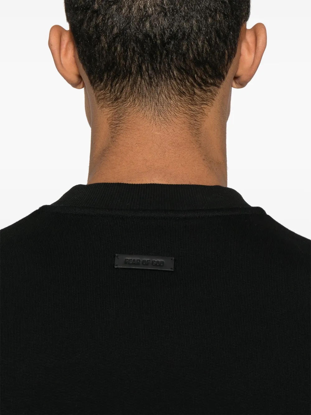 Fear Of God Sweater met print Zwart