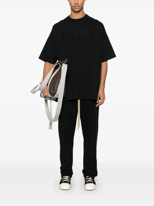 Fear of God メンズ ETERNAL コットン Tシャツ オーバーサイズ Fear Of God Eternal Tシャツ | ブラック | FARFETCH JP
