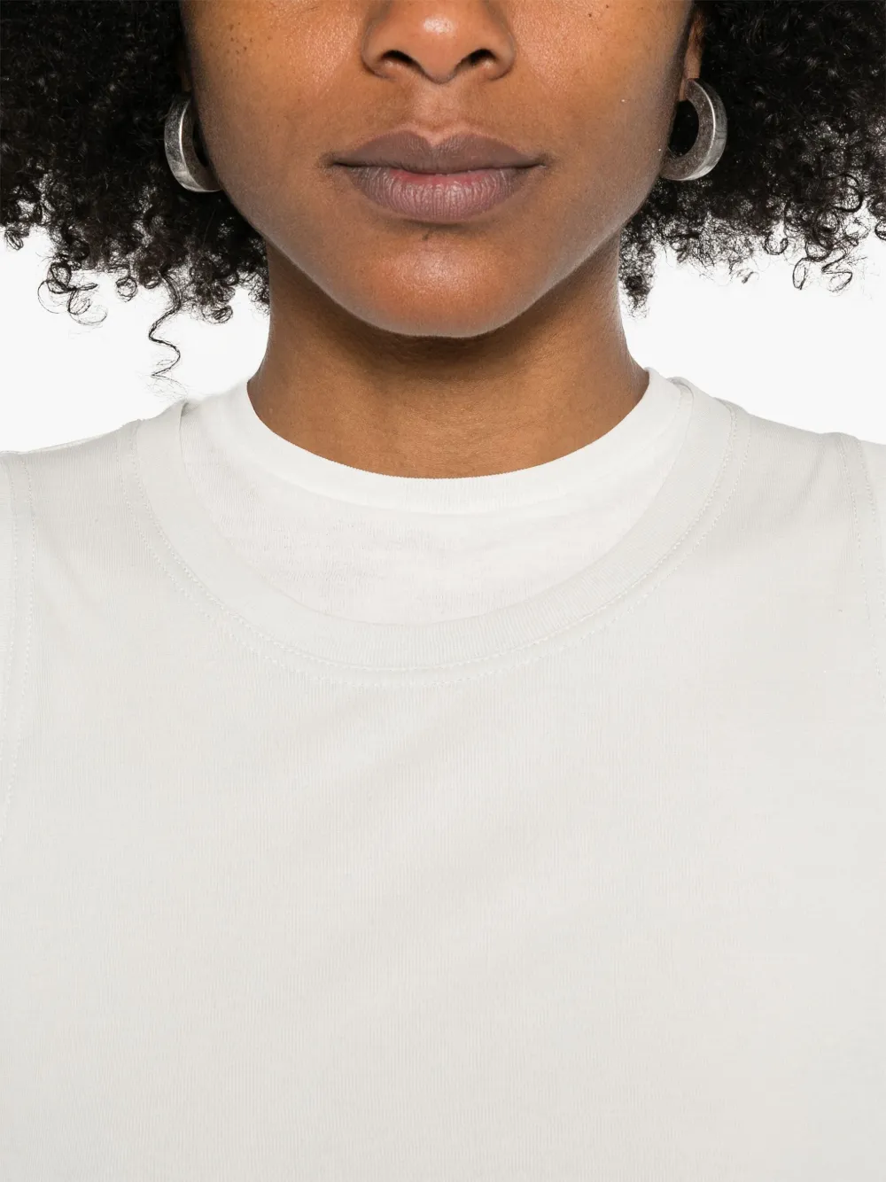 Jil Sander Gelaagde tanktop Wit