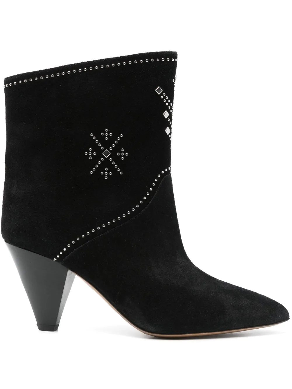 ISABEL MARANT 80mm Loline boots Black