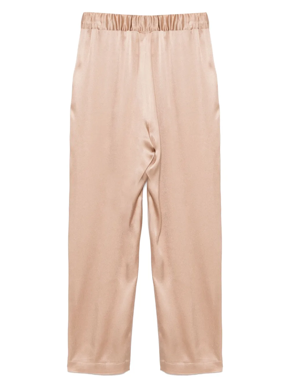 Semicouture Satijnen broek - Beige