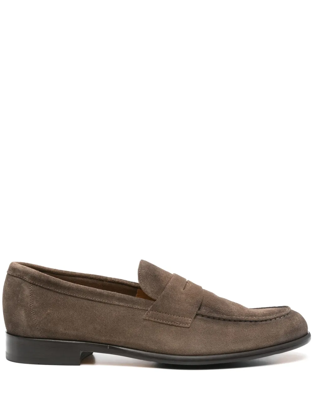 suede loafers