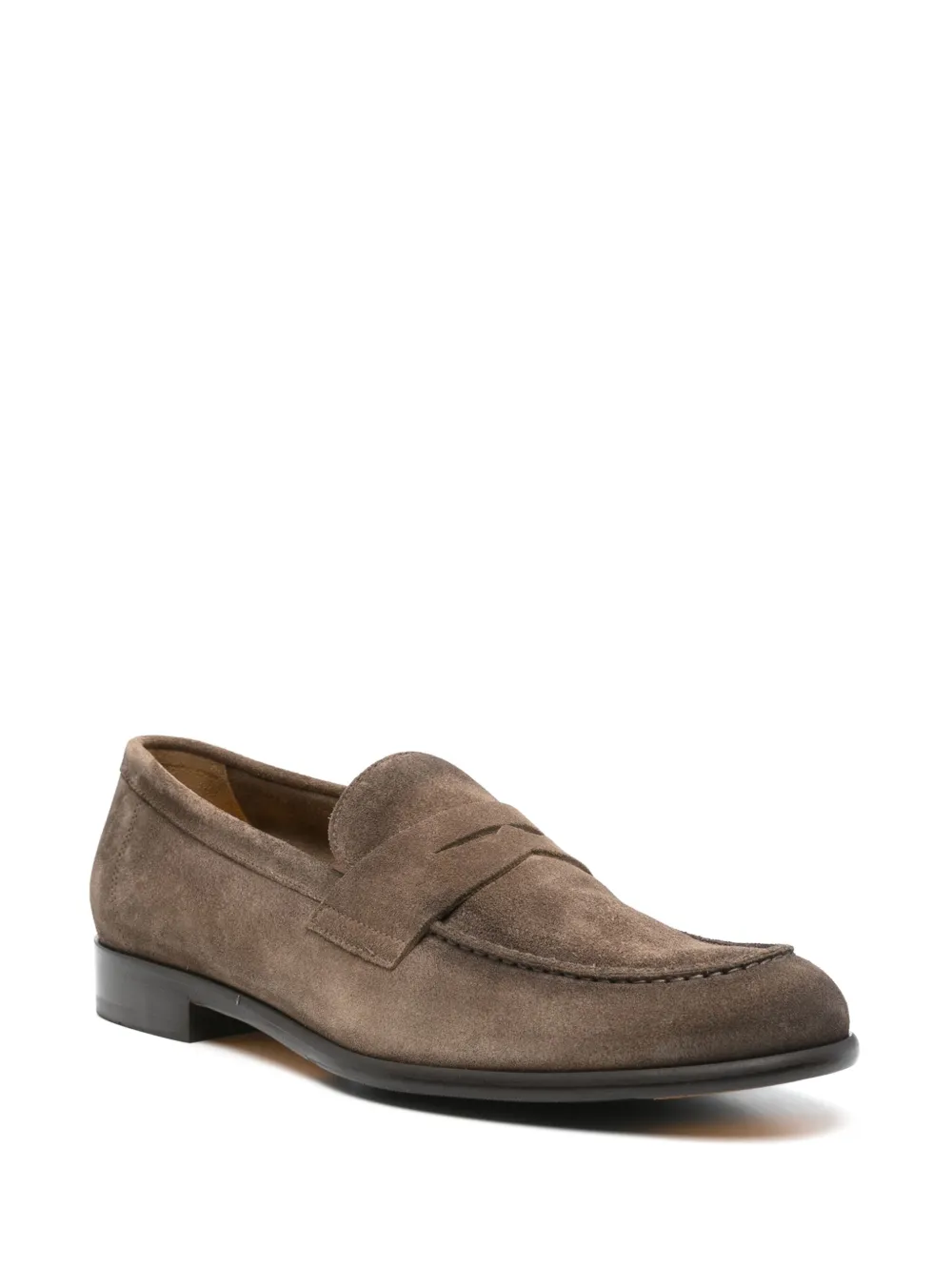 Doucal's suede loafers - Bruin