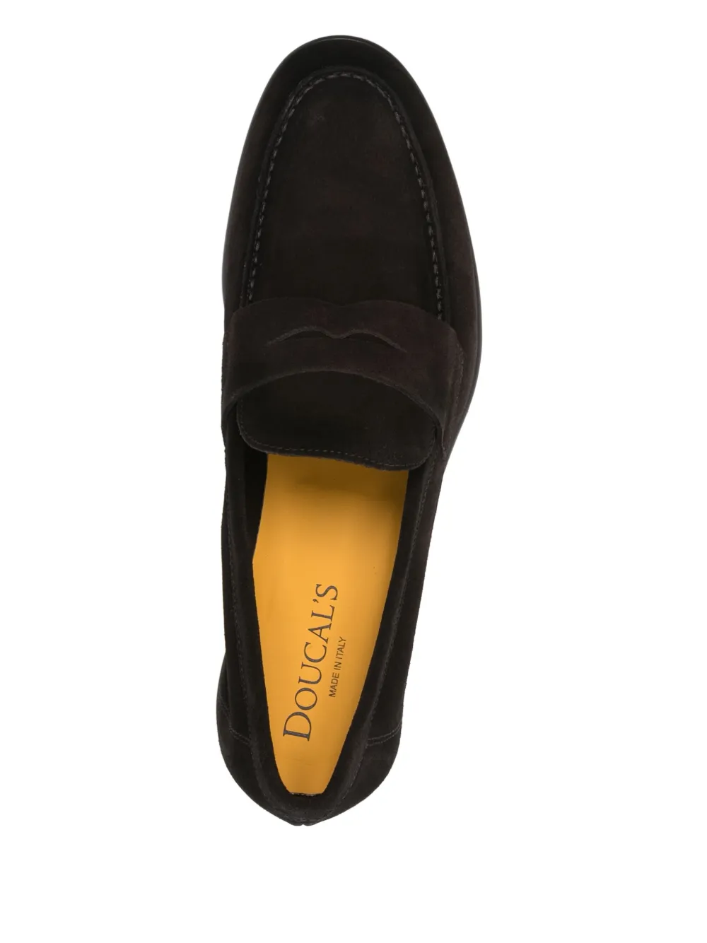 Doucal's suede loafers Brown