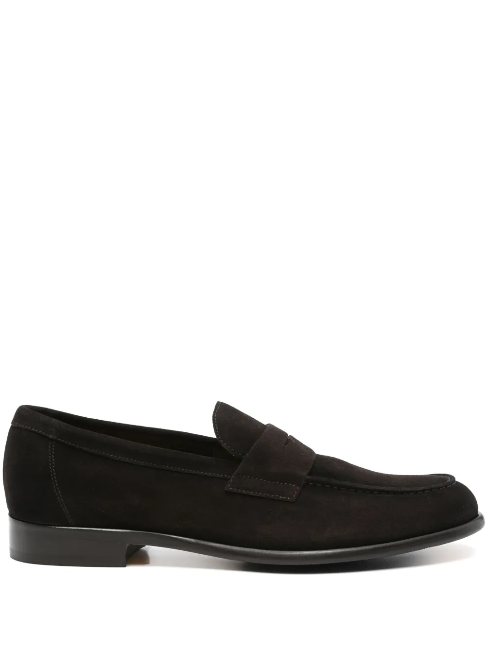 Doucal's Suède loafers Bruin