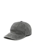 Acne Studios logo-charm cap - Grey