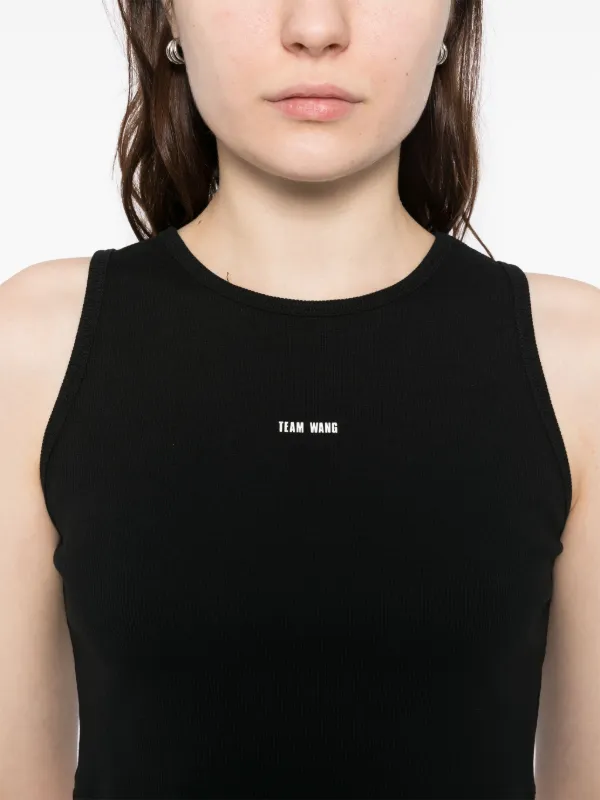 TEAM WANG Design The Original 1 Tank Top | Black | FARFETCH CA