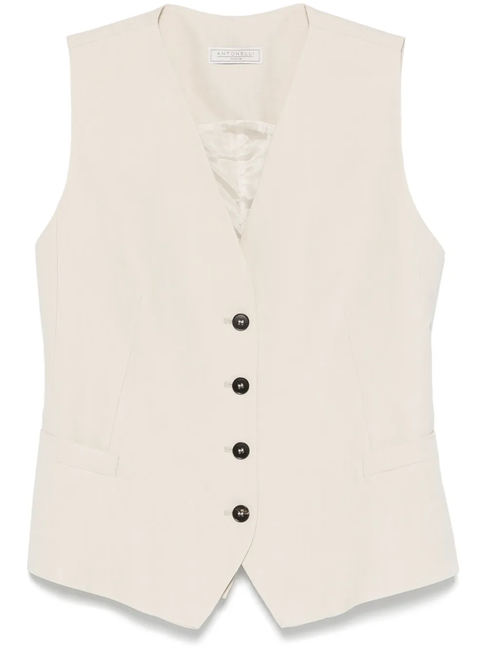 Antonelli Fiumicino waistcoat | Neutrals | Image 1