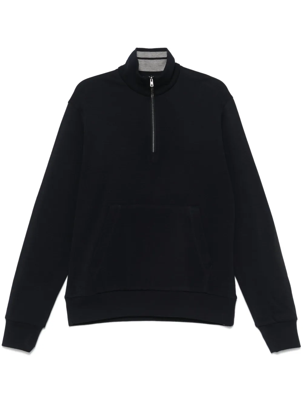 Herno sudadera de piqué | azul | Image 1