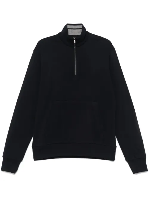 Herno sweat en piqué - Bleu - Herno - Modalova