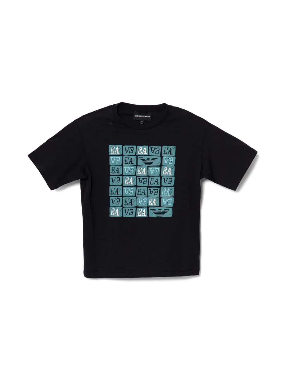 Emporio Armani Twee T-shirts met logoprint Wit