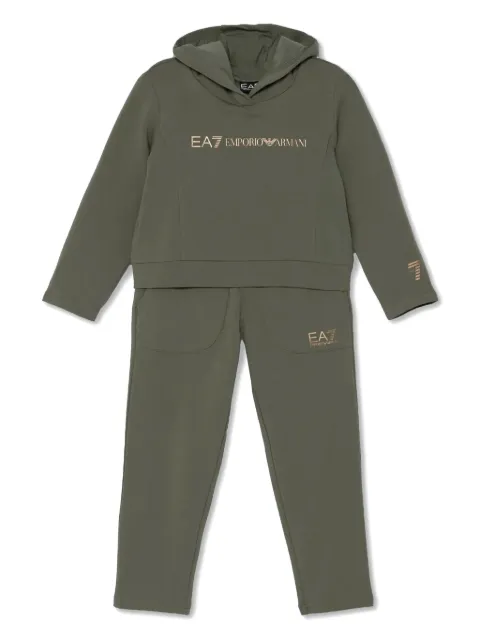 Ea7 Emporio Armani logo-print tracksuit