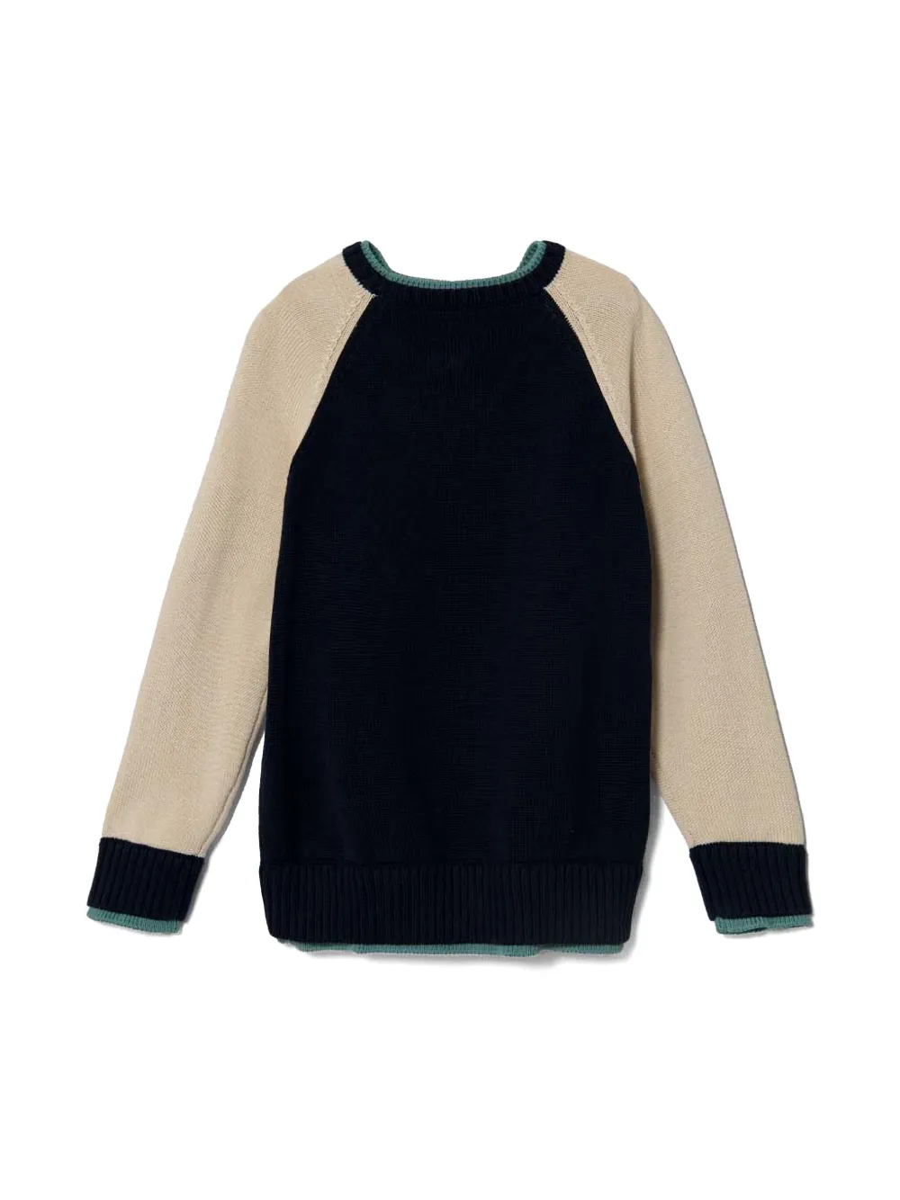 Emporio Armani Kids cotton sweater - Blauw