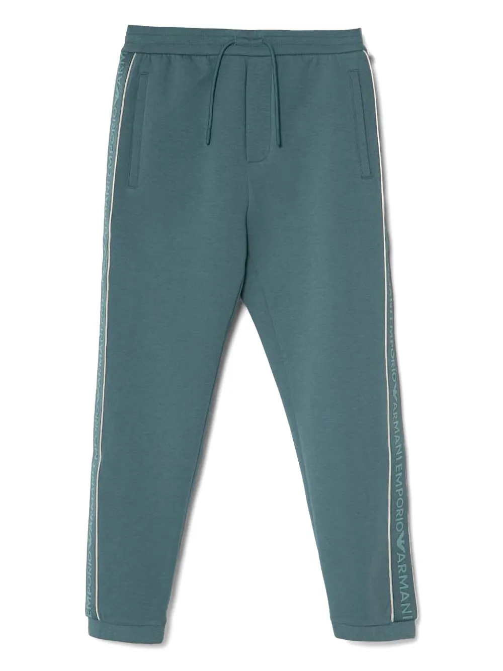 Emporio Ar i Trainingsbroek met logoband Groen