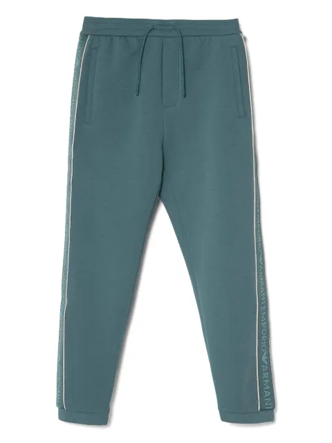 Emporio Armani logo-tape track pants