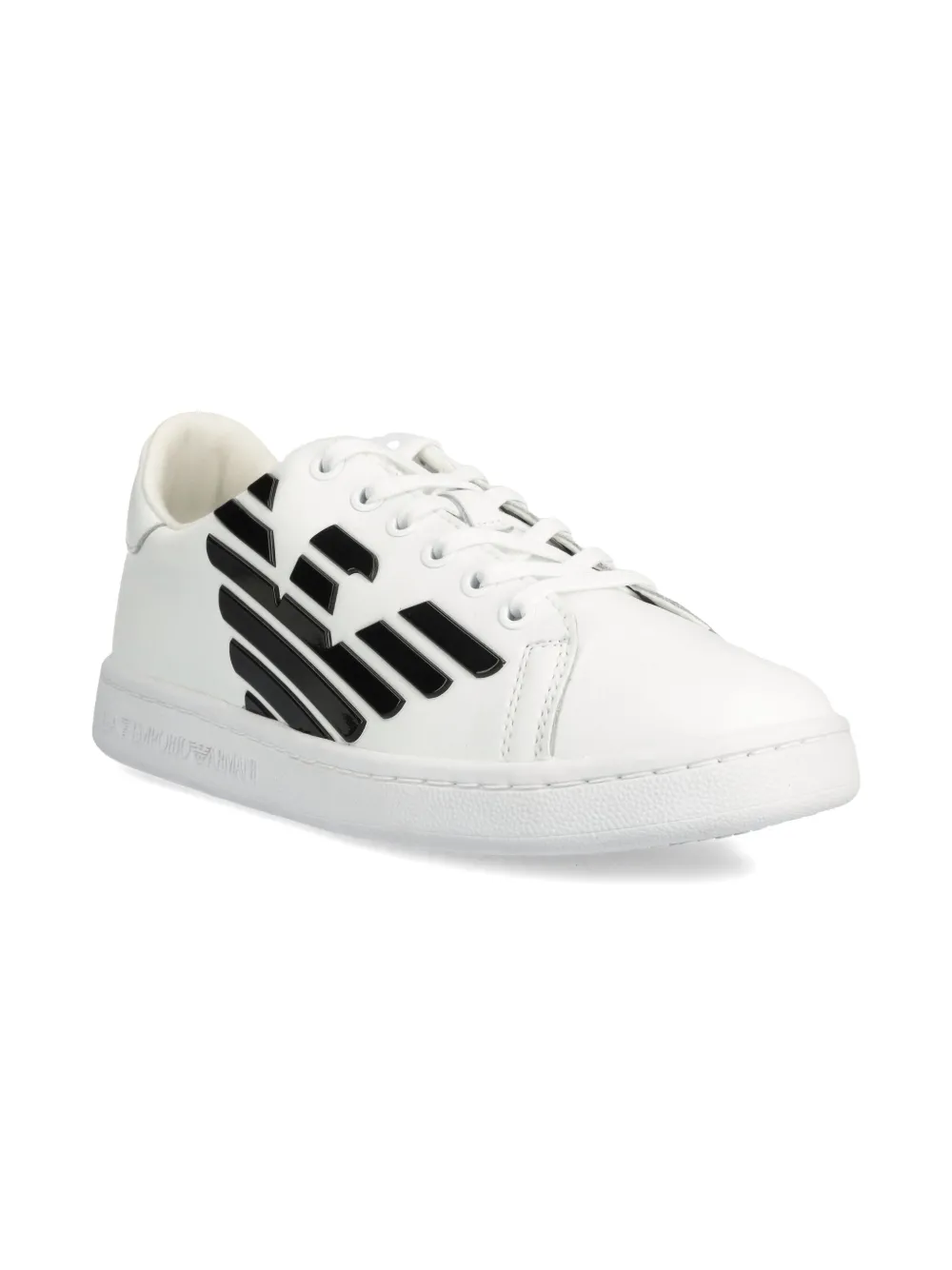 Ea7 Emporio Ar i logo-embossed sneakers White