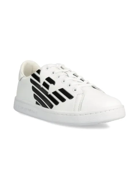Ea7 Emporio Armani logo-embossed sneakers