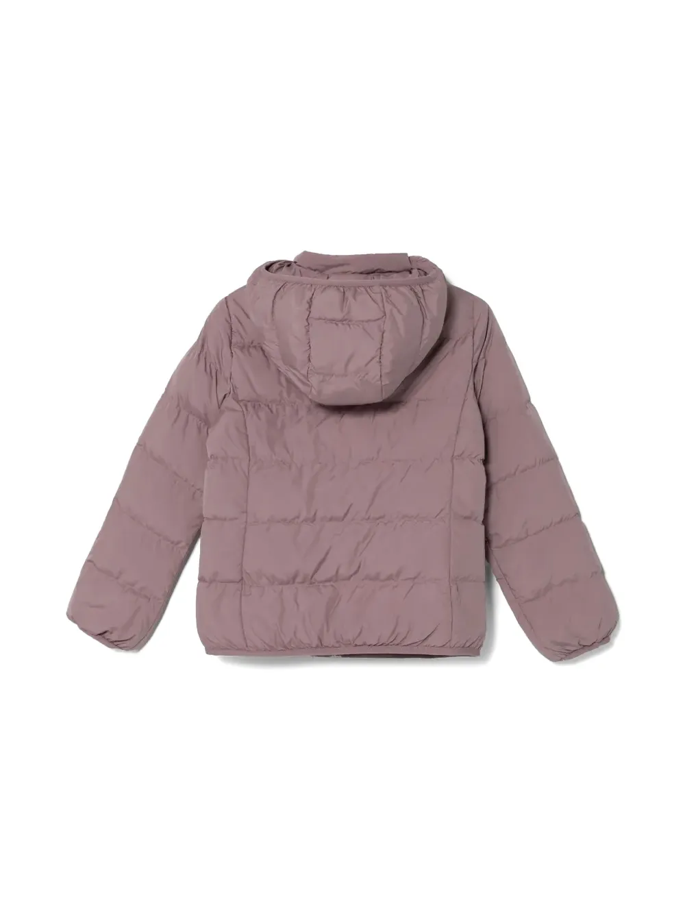 Emporio Armani Kids logo-print puffer jacket - Roze