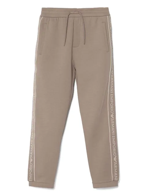 Emporio Armani Kids pantalon de jogging à logo brodé