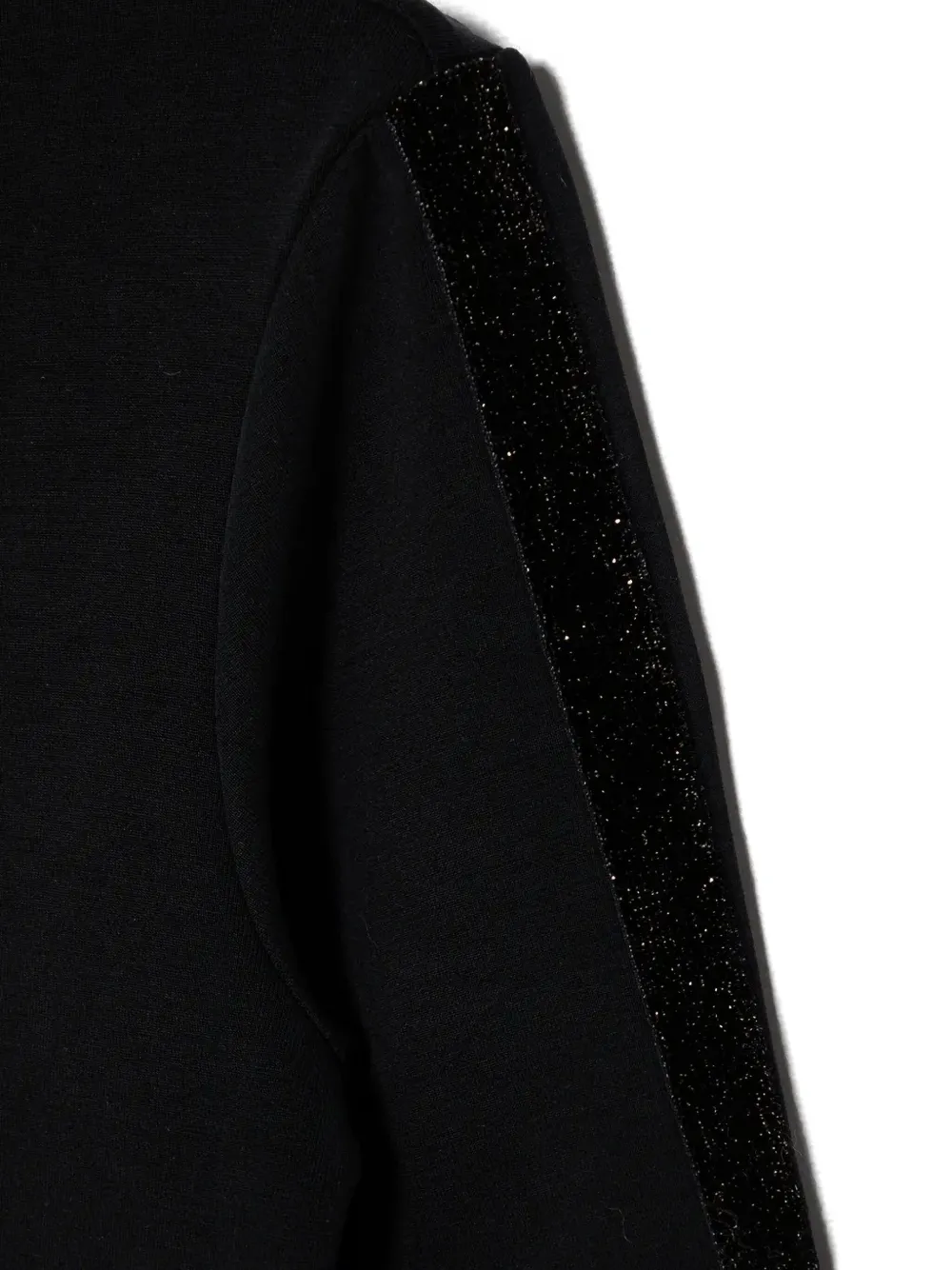 Shop Emporio Armani Logo-print Dress In Black