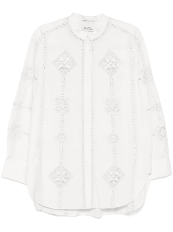 大人女性の MARANT ISABEL Soeline JP FARFETCH | ホワイト | シャツ トップス