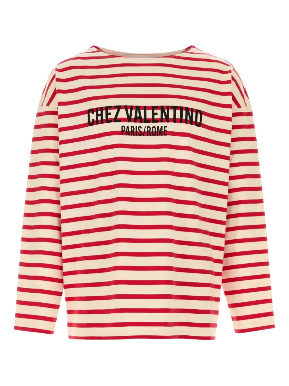 Valentino Garavani T-shirt met Chez-print Rood