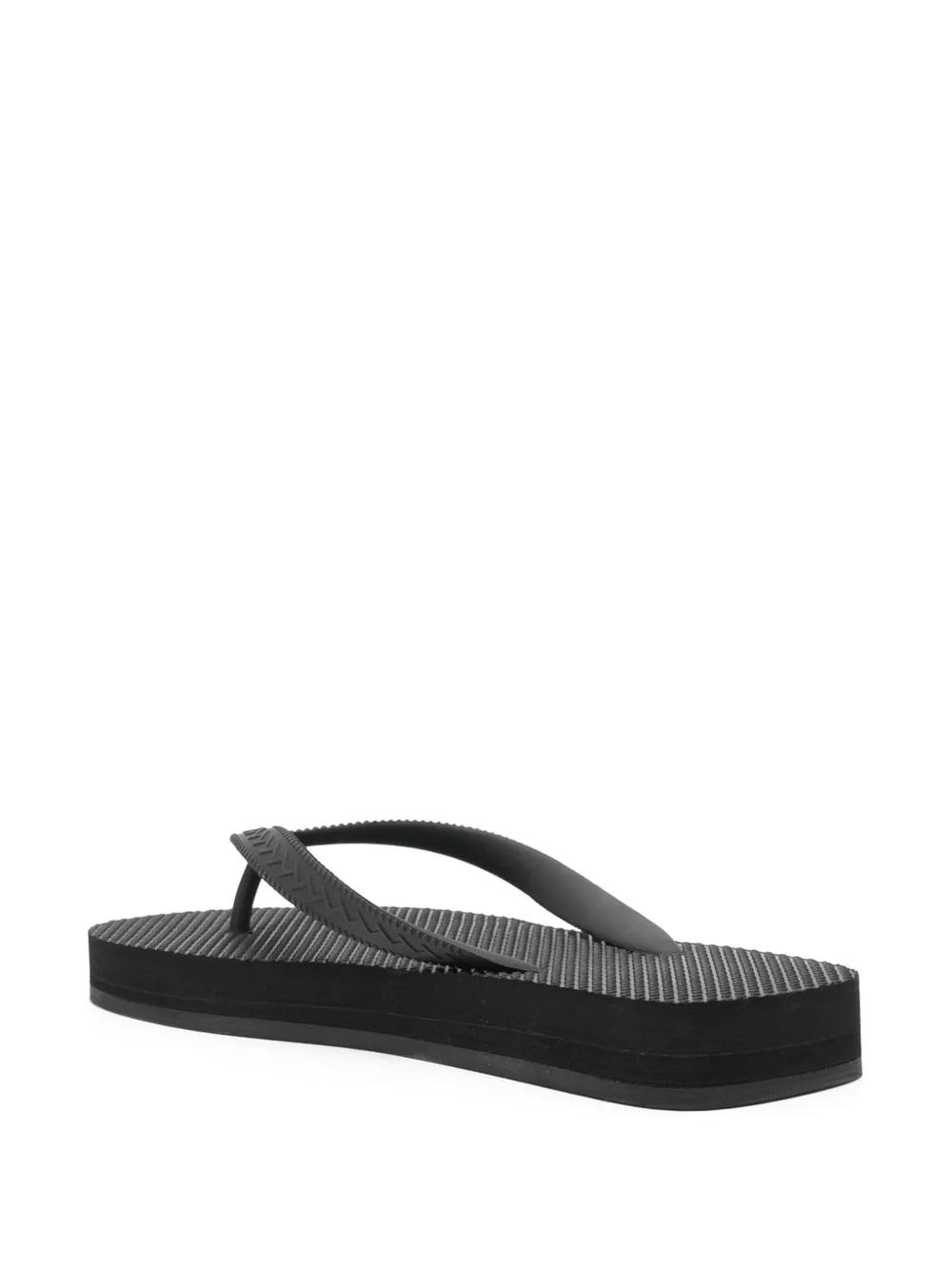 DSQUARED2 Teenslippers met logo Zwart