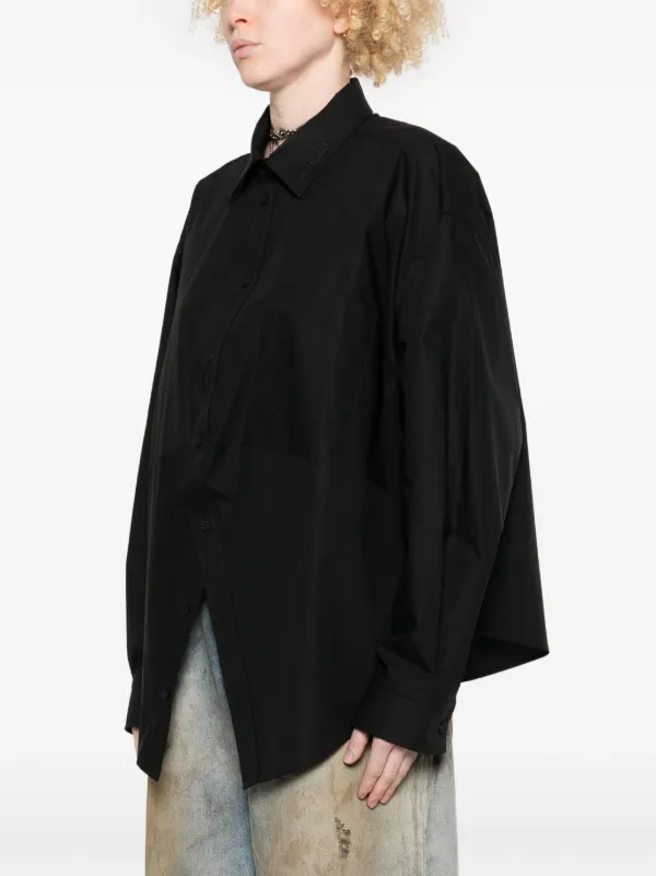 Balenciaga ロゴシャツ Balenciaga ロゴ シャツ | ブラック | FARFETCH JP