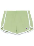 Champion logo-patch cotton shorts - Green