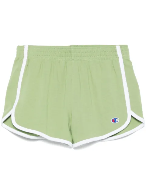 Champion logo-patch cotton shorts 