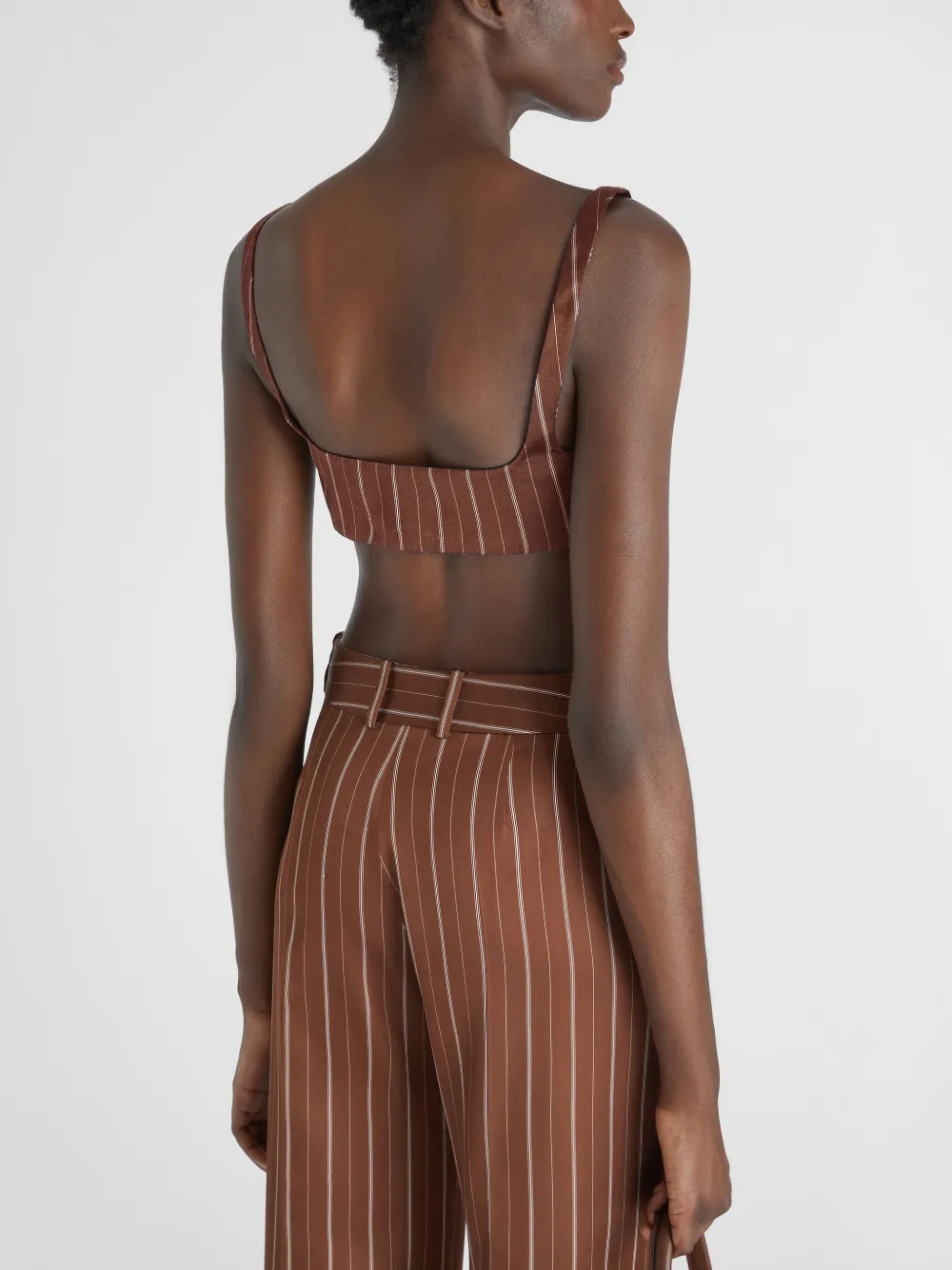 Ermanno Scervino Cropped top Bruin