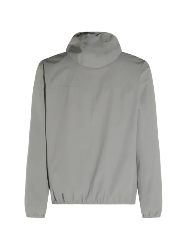 Brunello Cucinelli Hooded Windbreaker Jacket | Grey | FARFETCH