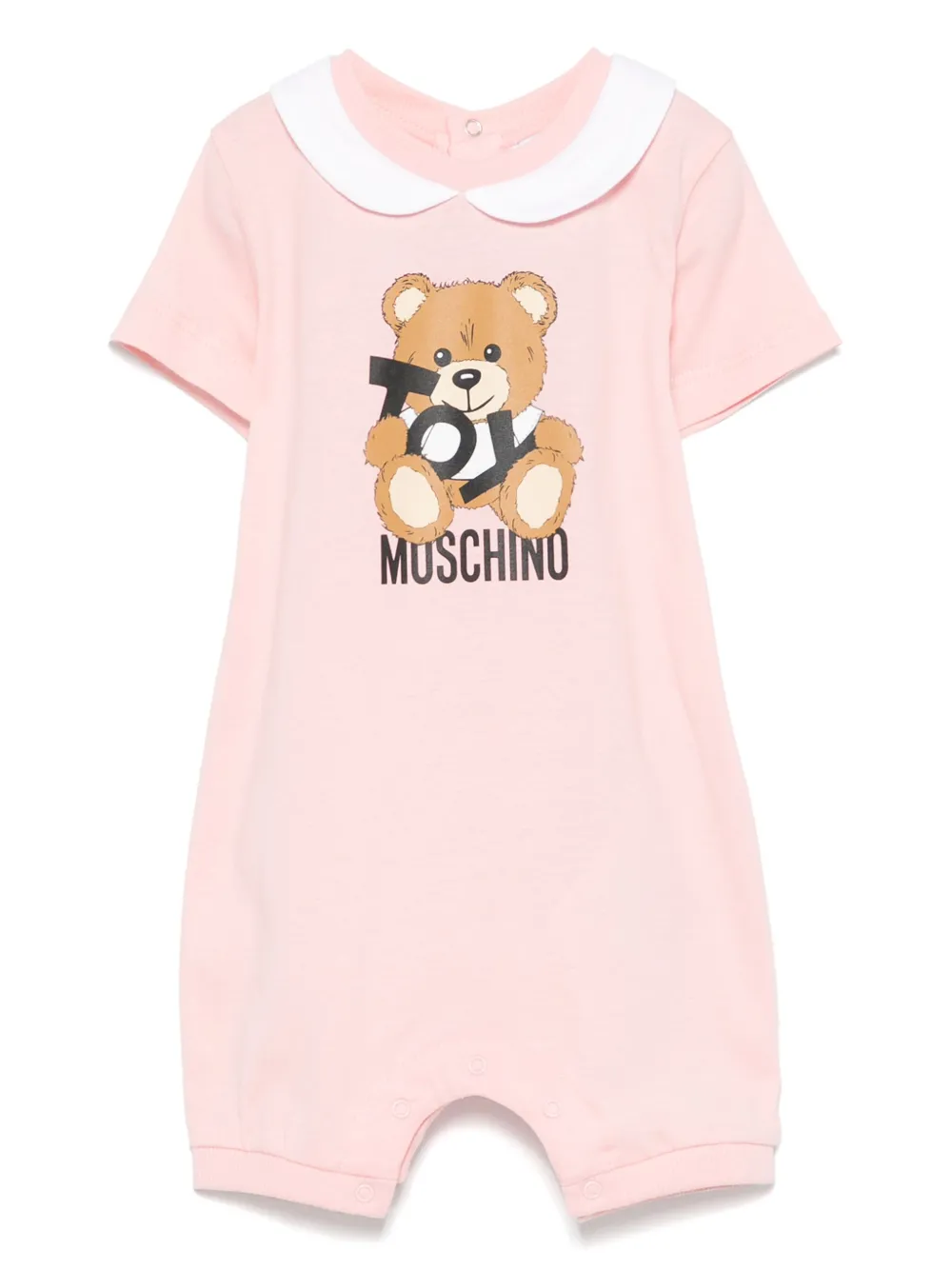 Moschino Kids Leo Teddy ロンパース - ピンク Moschino Kids Leo Teddy ロンパース - ピンク