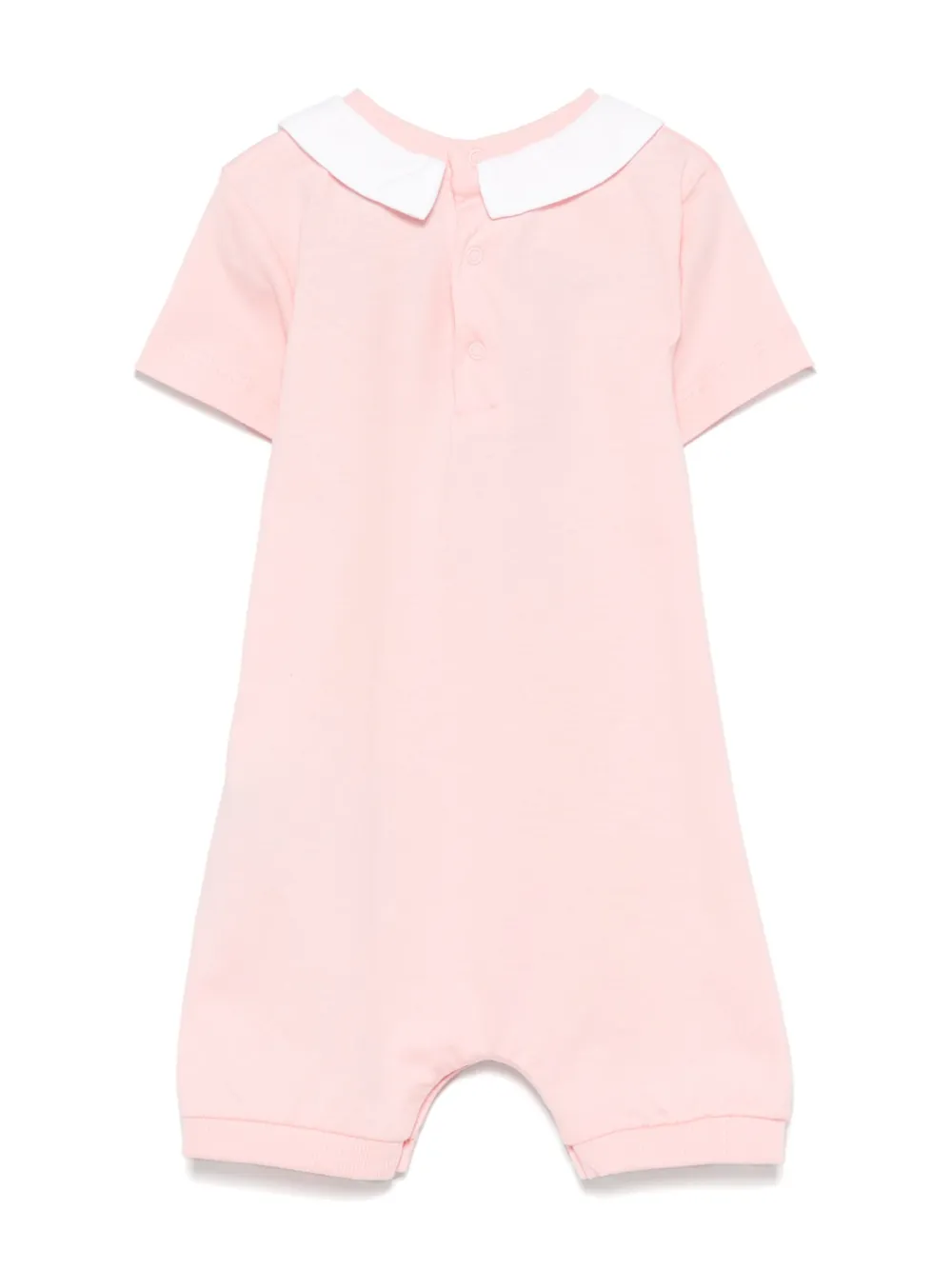 Moschino Kids Romper met print - Roze