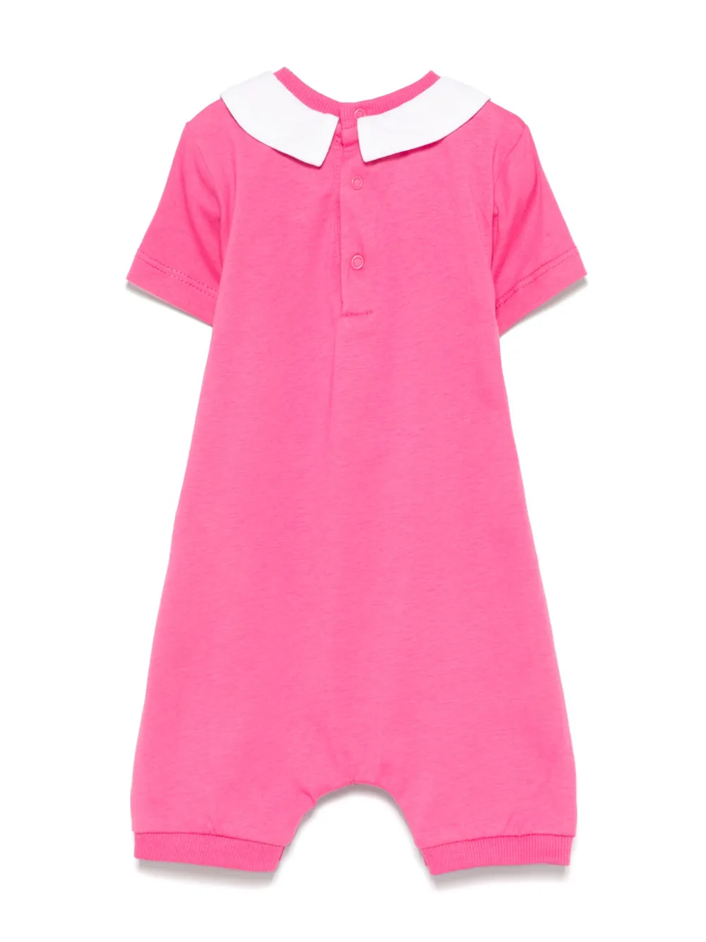 Moschino Kids Romper met print - Roze