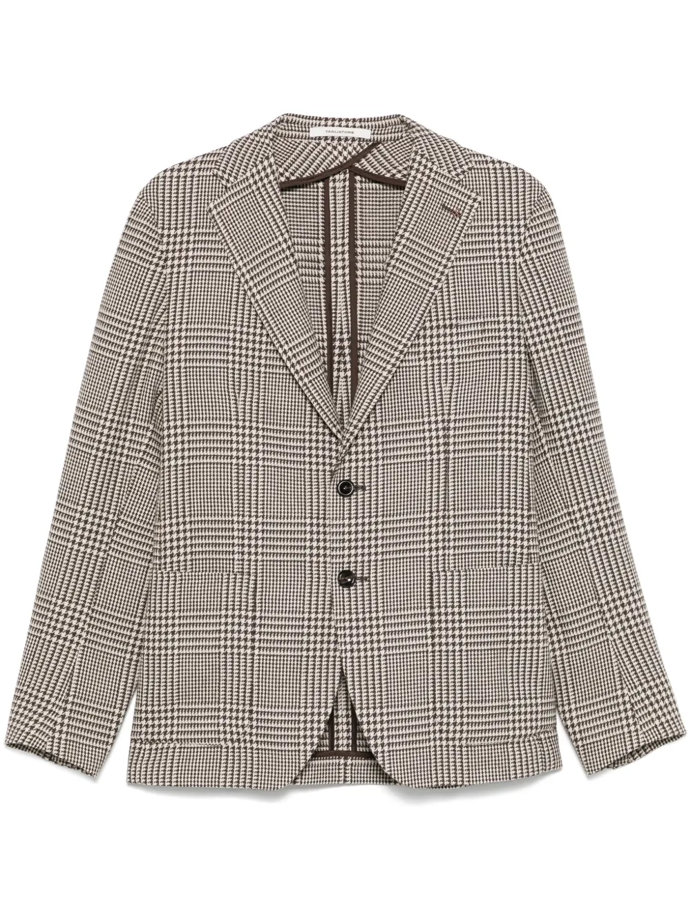 Tagliatore blazer con estampado pied de poule | marrón | Image 1