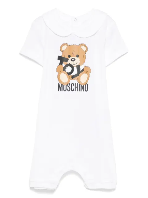 Moschino Kids romper con motivo Leo Teddy