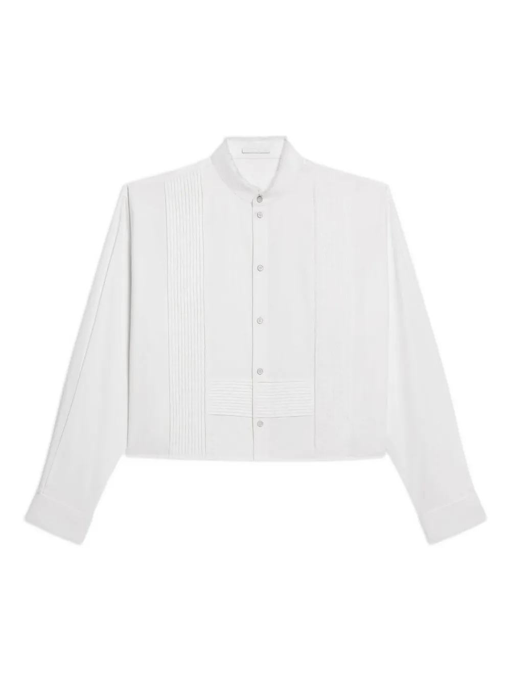 Helmut Lang Kraagloze blouse Wit